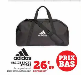 Hyper U SAC DE SPORT ADIDAS offre