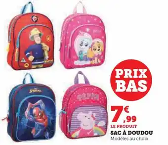 Hyper U SAC À DOUDOU Modèles au choix offre