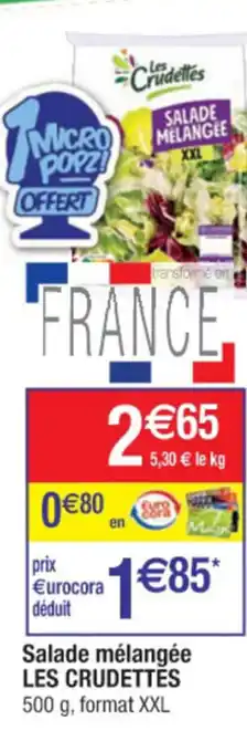 Cora x Carrefour Salade Mélangée offre