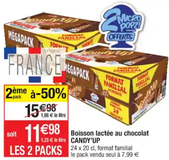 Cora x Carrefour Boisson Lactée Au Chocolat offre