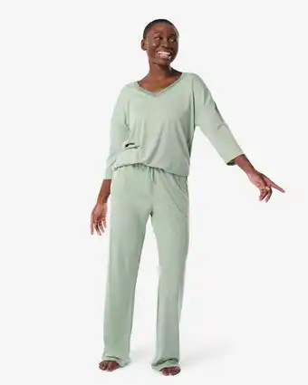 Pantalon de pyjama femme avec viscose