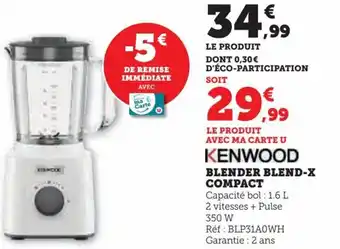 Hyper U BLENDER BLEND-X COMPACT offre
