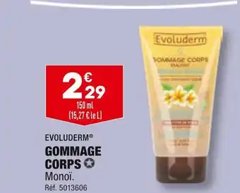 ALDI Evoluderm gommage corps offre
