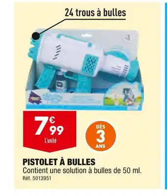 Pistolet à bulles
