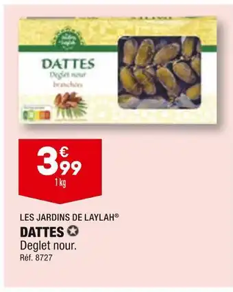 ALDI Les jardins de laylah dattes offre