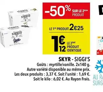 Siggiâs skyr