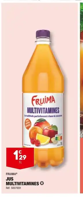 ALDI Fruima jus multivitamines offre