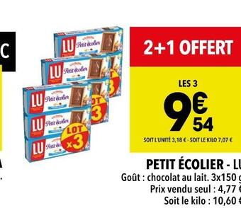 Supeco Lu petit écolier offre