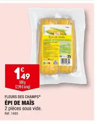 ALDI Fleurs des champs épi de maïs offre