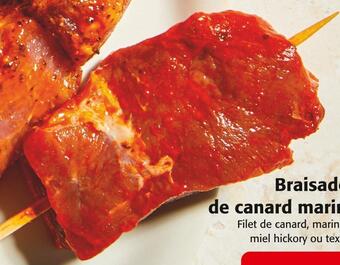 Braisades de canard mariné