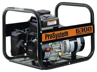 Brico Dépôt Pro system groupe électrogène essence prosystem 6300 w c5 offre