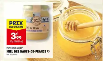 ALDI Pays gourmand miel des hauts-de-france offre