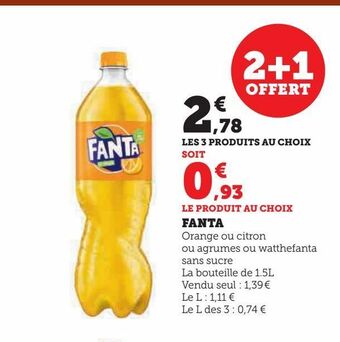 Super U Fanta offre