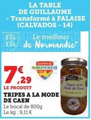 Tripes a la mode de caen