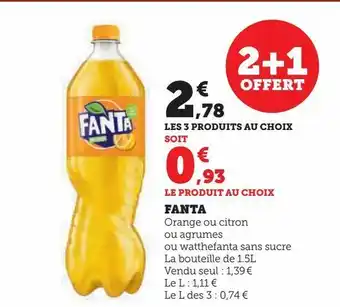 U Express Fanta offre