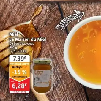 Colruyt Miel la maison du miel offre