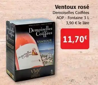 Colruyt Ventoux rosé offre