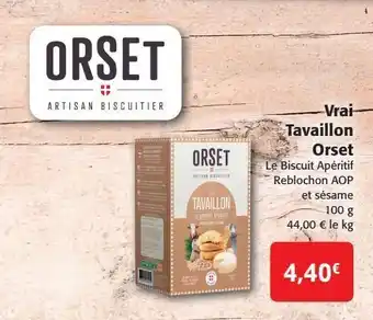 Vrai tavaillon orset