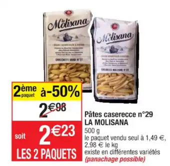 Cora x Carrefour Pâtes Caserecce n°29 offre