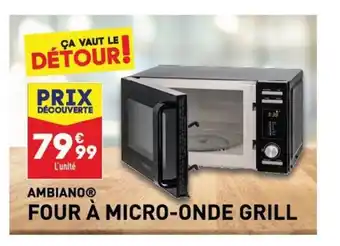 ALDI FOUR À MICRO-ONDE GRILL offre