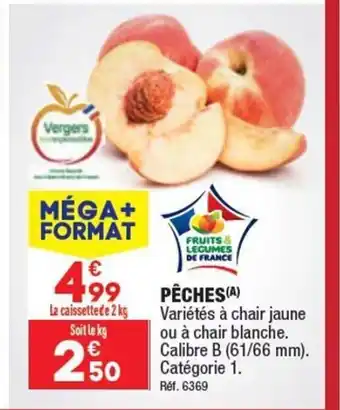 ALDI PÊCHES (A) offre