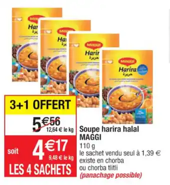 Cora x Carrefour Soupe Harira Halal offre