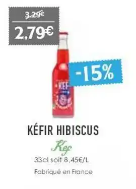 Naturalia Kéfir hibiscus kef offre