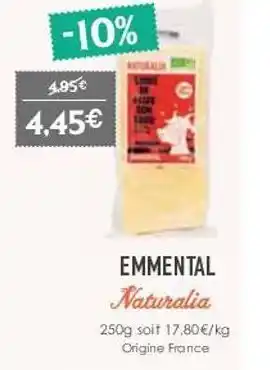 Naturalia Emmental naturalia offre