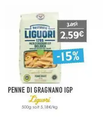 Naturalia Penne di gragnabo igp ligupri offre