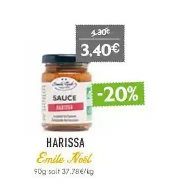 Naturalia Harissa emile noel offre