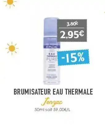 Naturalia Brumisateur eau thermale tonzac offre
