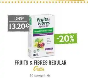 Fruits & fibres regular ortis