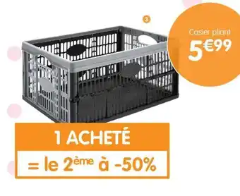 b&m Casier pliant offre