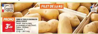 Netto Pommes de terre de consommation offre