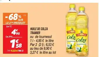 Netto Huile de colza tramier offre