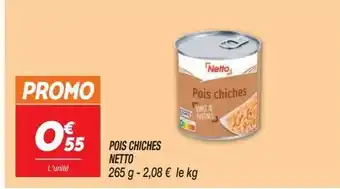 Pois chiches netto