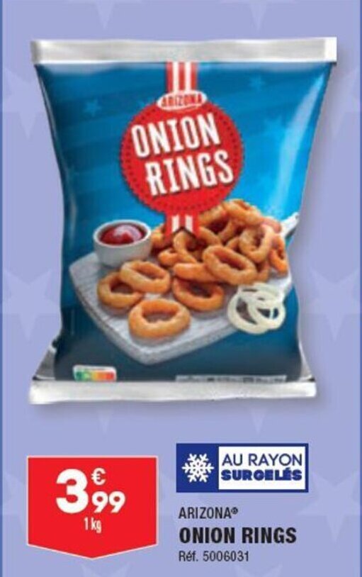 Promo ONION RINGS chez ALDI