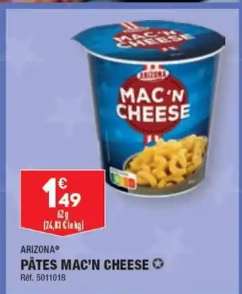 ALDI PÂTES MAC'N CHEESE offre