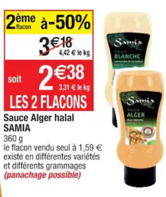 Cora x Carrefour Sauce Alger Halal Samia offre