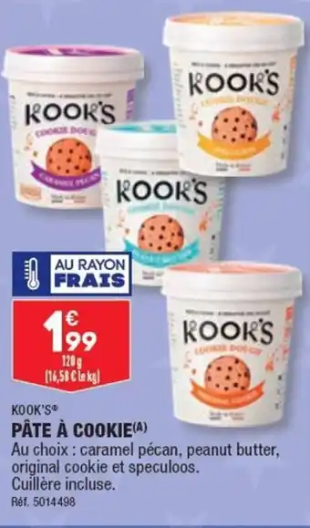 ALDI PÂTE À COOKIE(A) offre