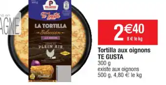 Cora x Carrefour Tortilla Aux Oignons offre
