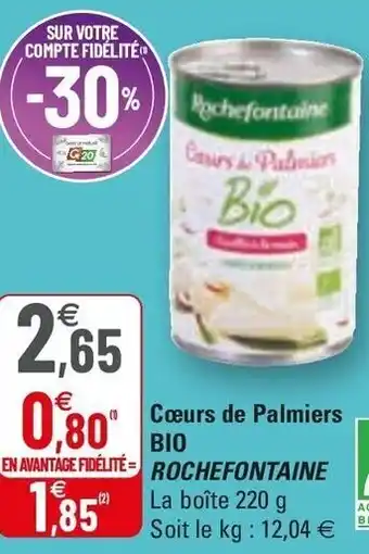 Cœurs De Palmiers Bio