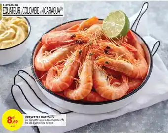 Intermarché Contact CREVETTES CUITES & offre