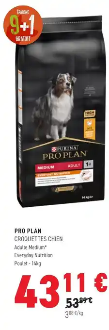 Tom&Co PRO PLAN CROQUETTES CHIEN offre