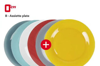 Gifi Assiette plate offre