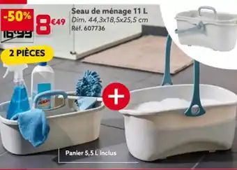 Gifi Seau de ménage 11 L offre