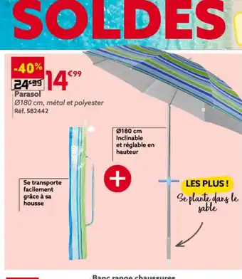 Gifi Parasol offre