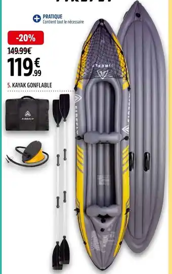 5. KAYAK GONFLABLE