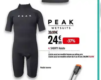 4. SHORTY Adulte