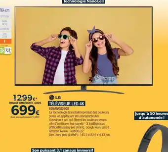 Proxi Confort TÉLÉVISEUR LED 4K offre